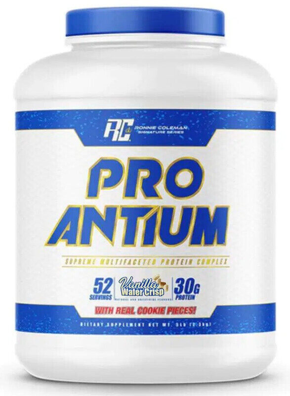 

Ronnie Coleman Pro Antium 2.3 kg Vanilla Wafer Crisp Flavor 52 Serving