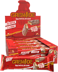 Grenade High Protein Bar, Peanut Nutter Pack of 12