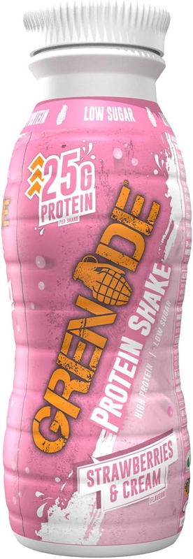 

Grenade Protein Shake, 330ml, Strawberry And Cream Flavor