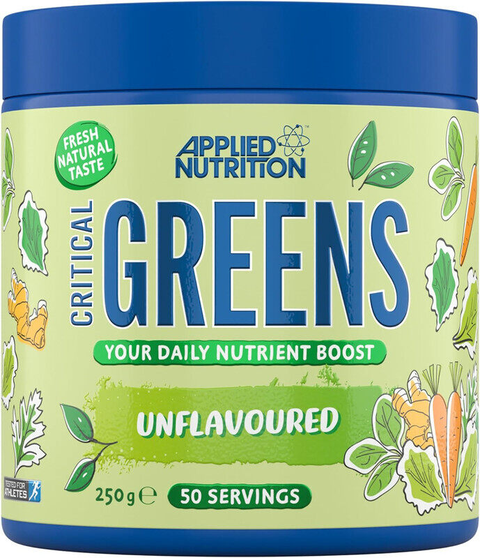 

Applied Nutrition Critical Greens 250g, Unflavored, 50 Serving