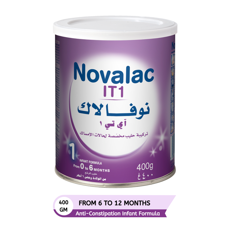 

Novalac IT1 (400 g) / Infant Formula for Constipation - From Birth to 6 months