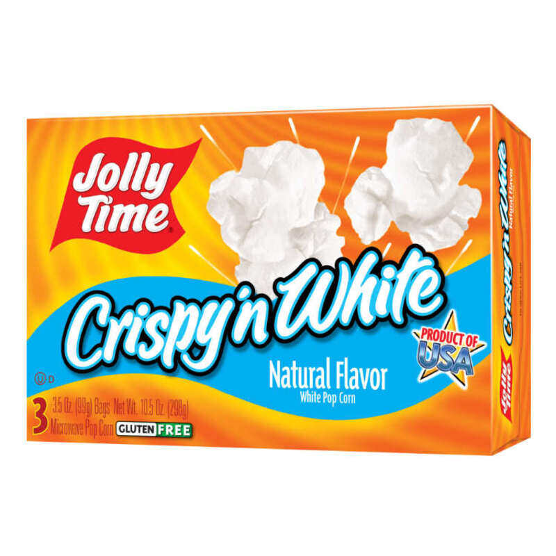 

JOLLY TIME CRISPY N NATURAL MICROWAVE POP CORN