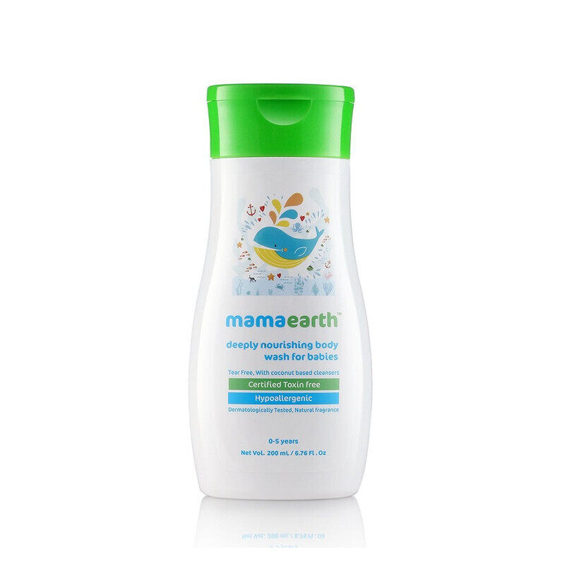 

MAMAEARTH DEEPLY NOURISHING BODY WASH FOR BABIES - 200 ML