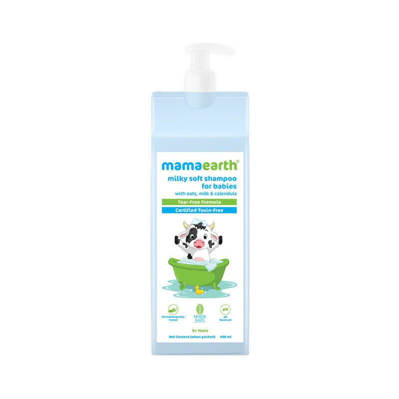 

MAMAEARTH MILKY SOFT SHAMPOO FOR BABIES - 400 ML