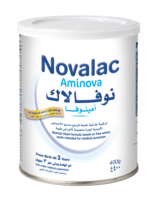 

Novalac Aminova(400 g) / Special Infant Formula From Birth to 3 Yrs