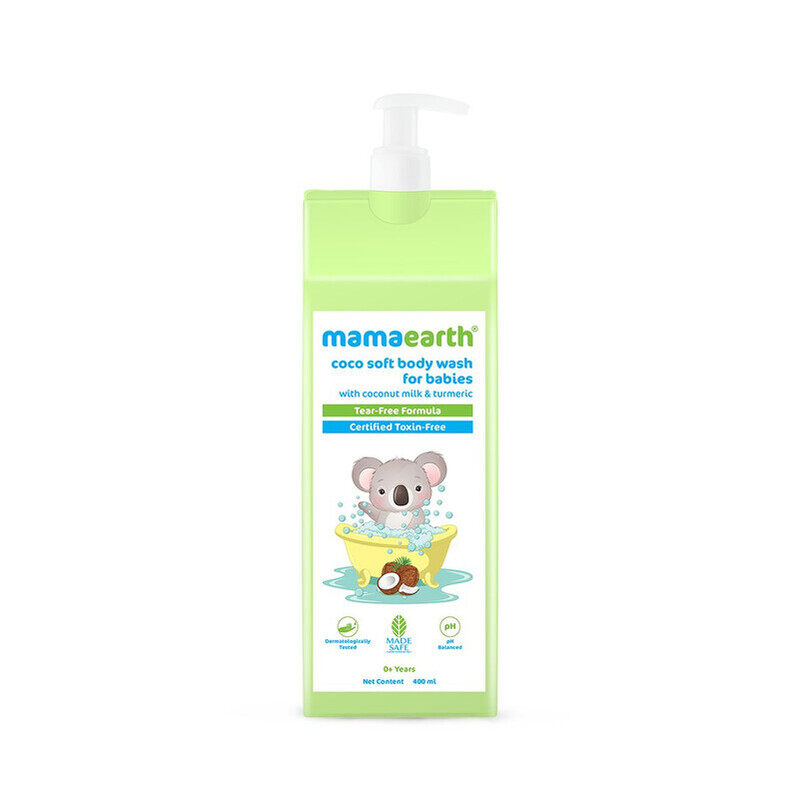 

MAMAEARTH COCO SOFT BODY WASH FOR BABIES - 400 ML