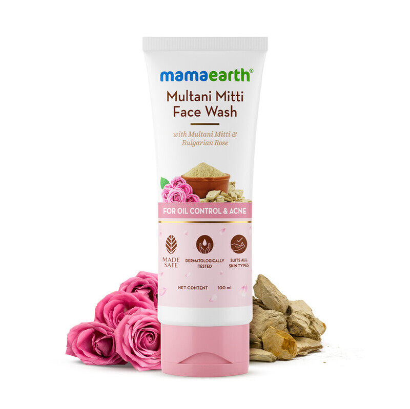 

Mamaearth Multani Mitti Face Wash (100ml)
