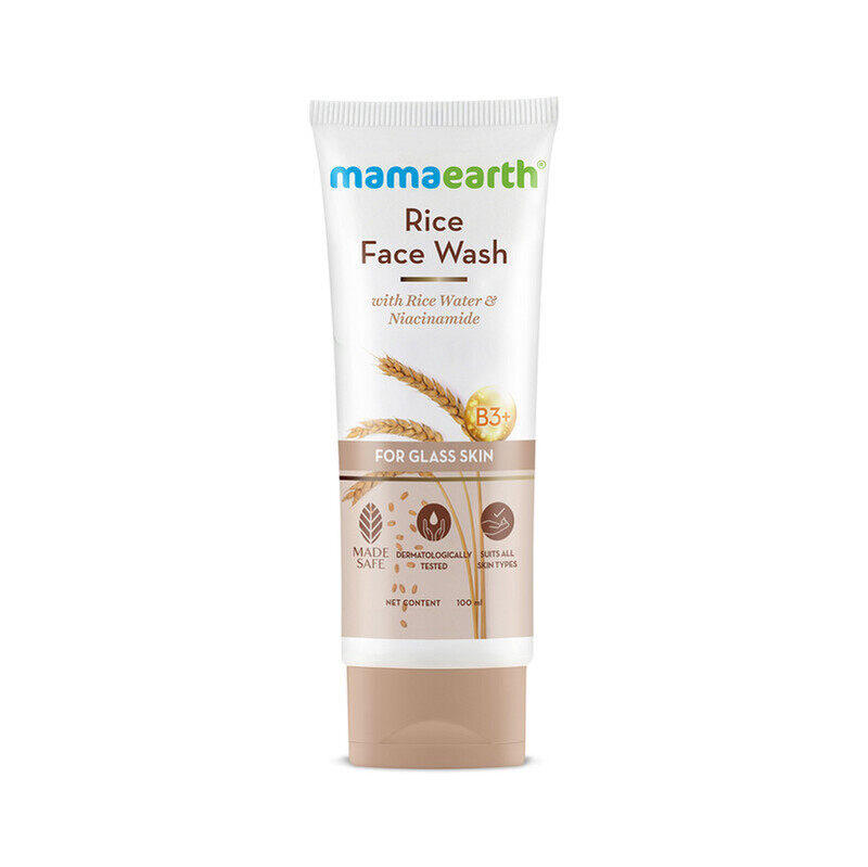 

MAMAEARTH RICE FACE WASH - 100 ML
