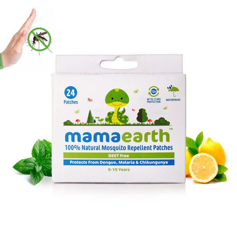 

Mamaearth Natural Mosquito Repellent Patches 24pcs