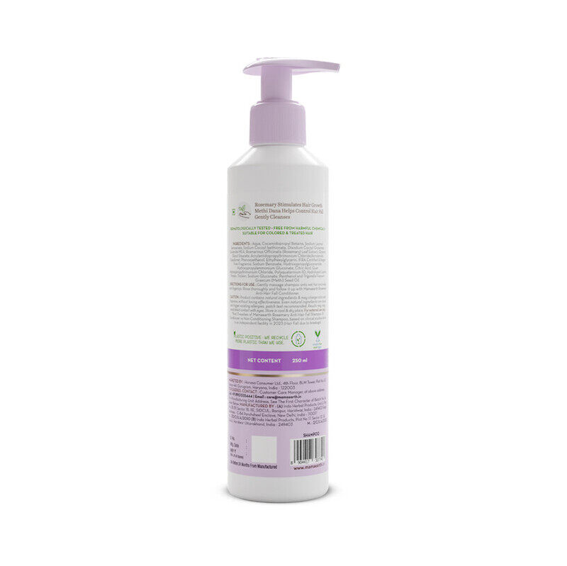

Mamaearth Rosemary Shampoo (250ml)