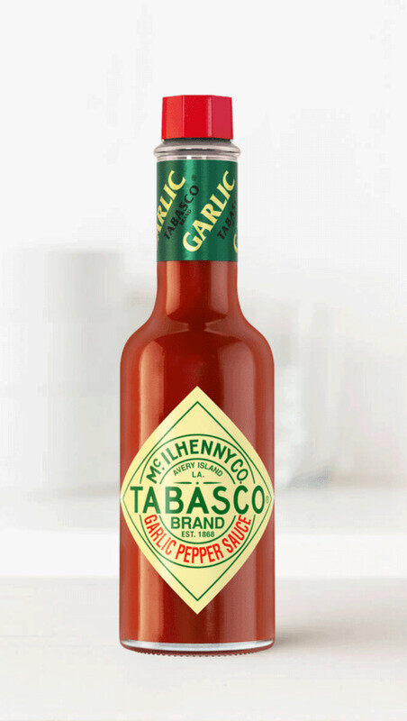 

TABASCO GARLIC SAUCE 2 OZ (60ML)