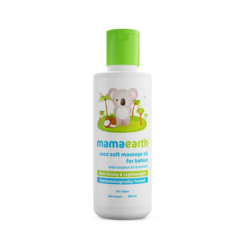 

MAMAEARTH COCO SOFT MASSAGE OIL FOR BABIES - 200 ML