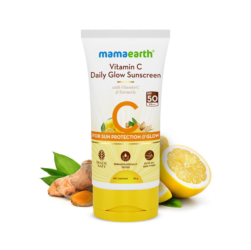 

MAMAEARTH VITAMIN C DAILY GLOW SUNSCREEN - 50GMS