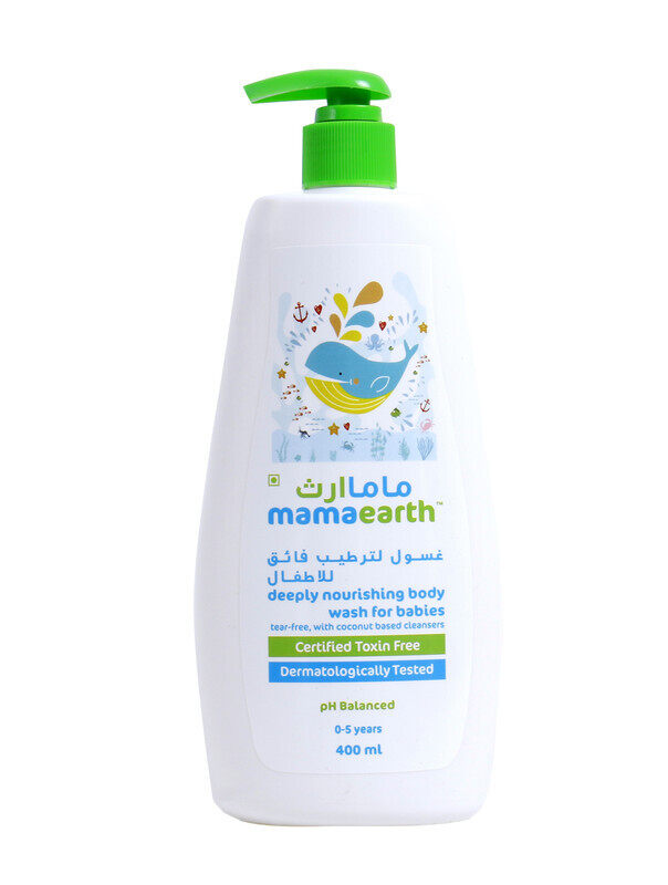 

MAMAEARTH DEEPLY NOURISHING BODY WASH FOR BABIES - 400 ML