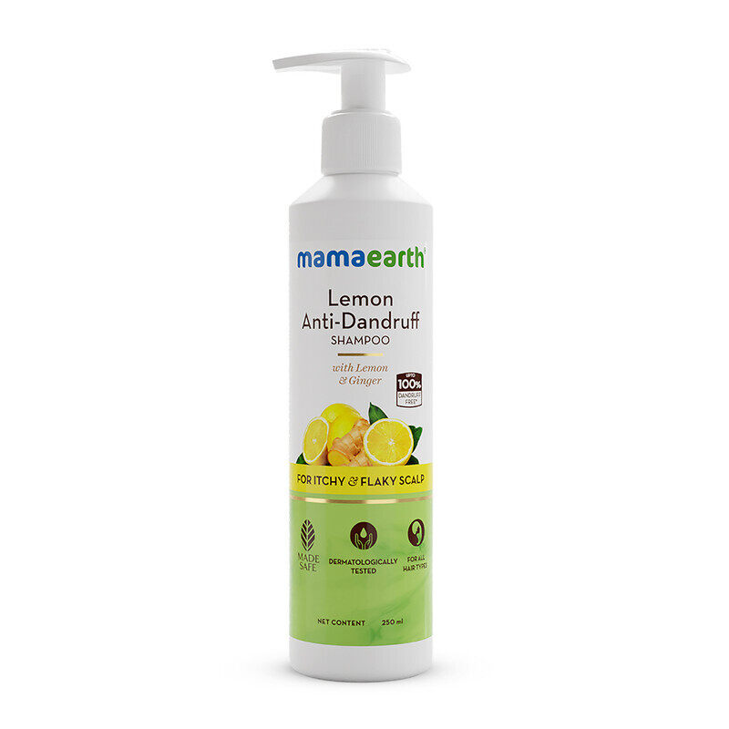 

MAMAEARTH LEMON ANTI DANDRUFF SHAMPOO 250ML