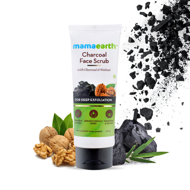 

Mamaearth Charcoal Face Scrub (100g)