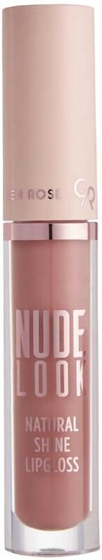 Nude Look Natural Shine Lipgloss, 02 Pinky Nude