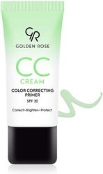 Golden Rose Cc Cream Color Correcting Primer, Balanced Skin Color, SPF 30