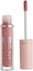 Nude Look Natural Shine Lipgloss, 02 Pinky Nude