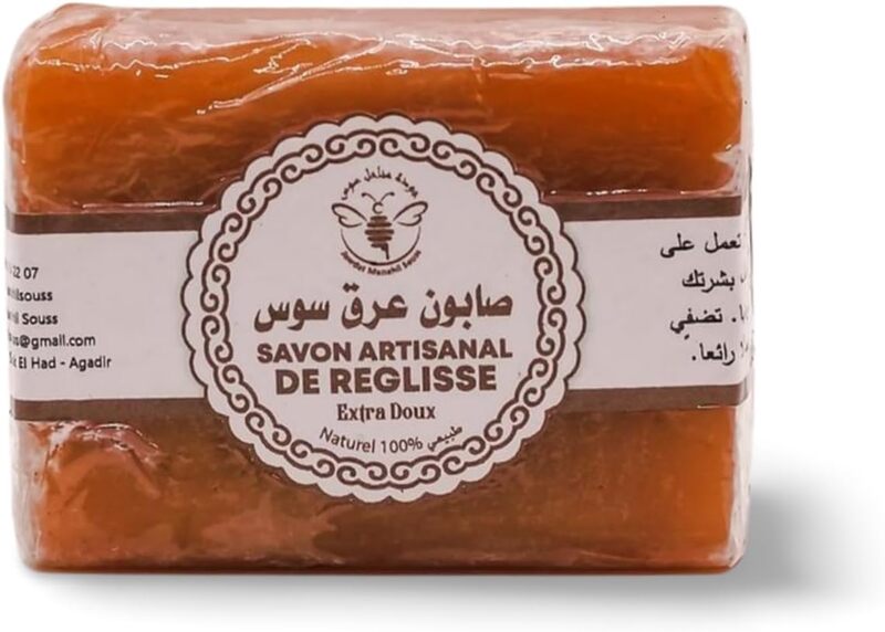 Moroccan Licorice Soap, 100% Natural Handmade Bar