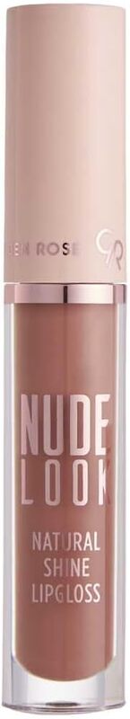 Nude Look Natural Shine Lipgloss, 01 Nude Delight