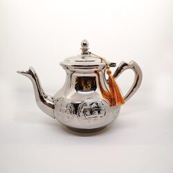 Moroccan Teapot, Handcrafted (Small, 200ml, 2 Cups)