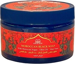 Diar Argan Moroccan Black Soap (Olive Oil and Aker Fassi)