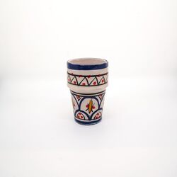 Handcrafted Moroccan Ceramic Cup, Mug