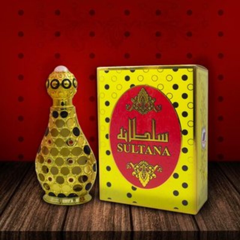 Sultana Attar Concentrated Perfume Oil 100% Alcohol Free