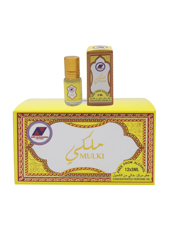 Ard Perfumes Mulki 100% Alcohol Free Concentrated Perfume Oil 3ml Attar Unisex