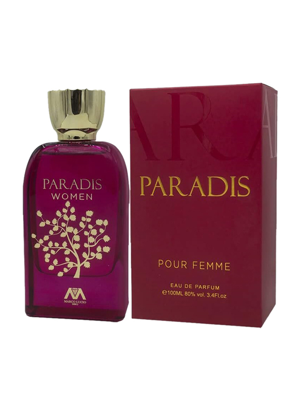 Marco Lucio Paradis Pour Homme Perfume Spray 100ml EDP for Women