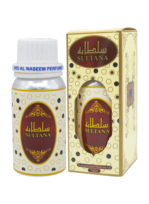 Ard Perfumes Sultana 100% Alcohol Free Concentrated Perfume Oil 100ml Attar for Women