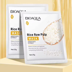 Bioaqua Rice Raw Pulp Mask for Pores Shrinking and Moisturizing