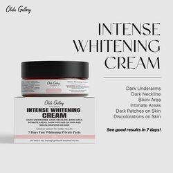 Olala Korean Natural Intense Whitening Cream 7 Days Fast Whitening Private Area