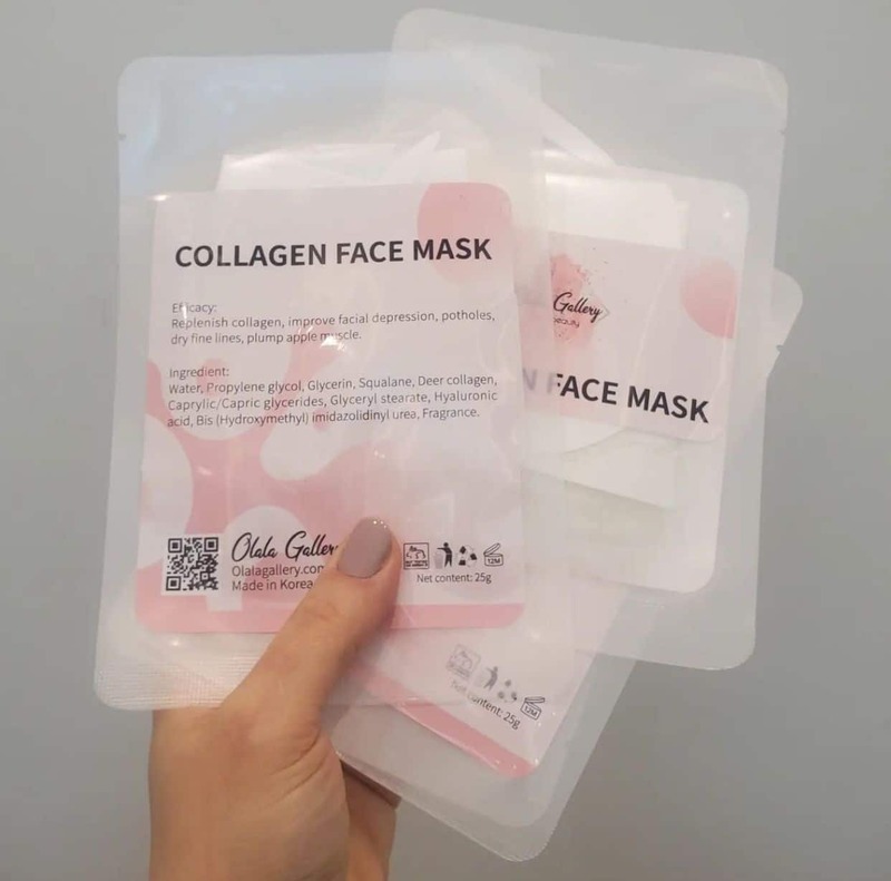 Olala Korean Deer Collagen Mask