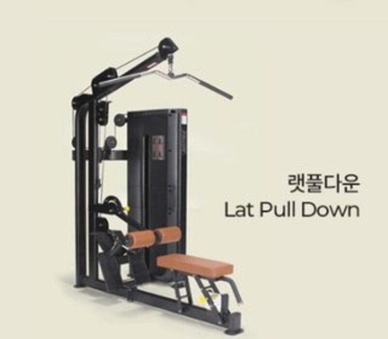 LEXCO COMMERCIAL DUAL LAT PULLDOWN/LOW ROW LS-702