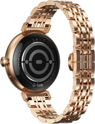 G-tab GT9 Pro 1.1 Inch Smartwatch for Women, Gold