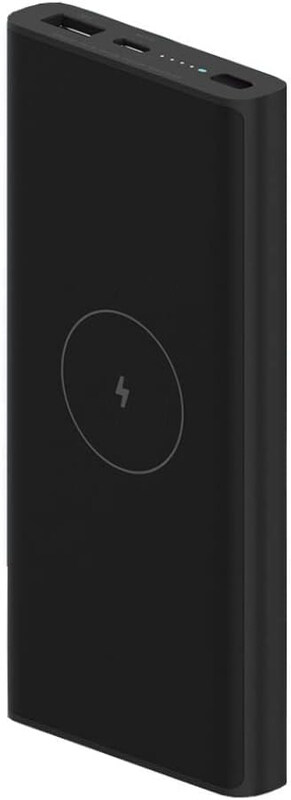 Xiaomi 10000mAh 35969 10W Wireless Fast Charging Power Bank, Black