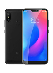 Xiaomi Redmi 6 Pro 5D Scratch Proof Tempered Glass Screen Protector, Clear/Black