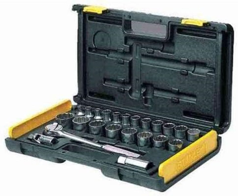 

Stanley 27-Piece Drive Metric Socket Set, 86-477, Silver