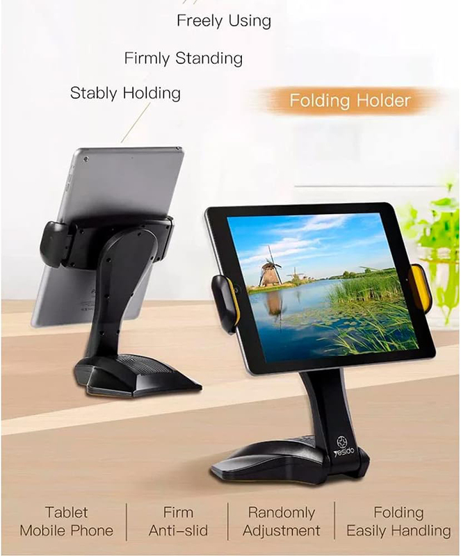 Yesido C21 Smart Tablet Holder for 6.5-12.9 Inches, Black