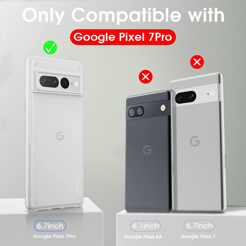 X-Level Google Pixel 7 Pro Mobile Phone Case Cover, Clear