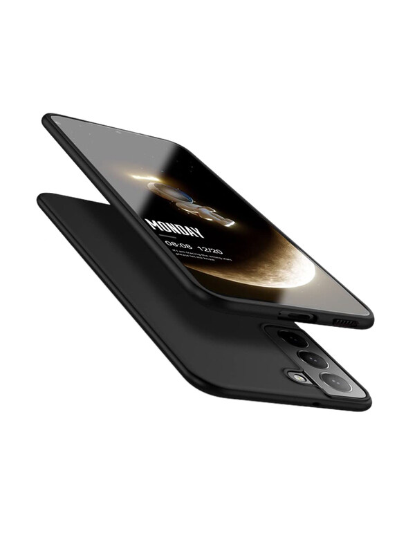 

X-Level Samsung Galaxy S22 Plus Slim Fit Soft TPU Super Thin Guardian Series Light Protective Matte Finish Coating Mobile Phone Case Cover, Black