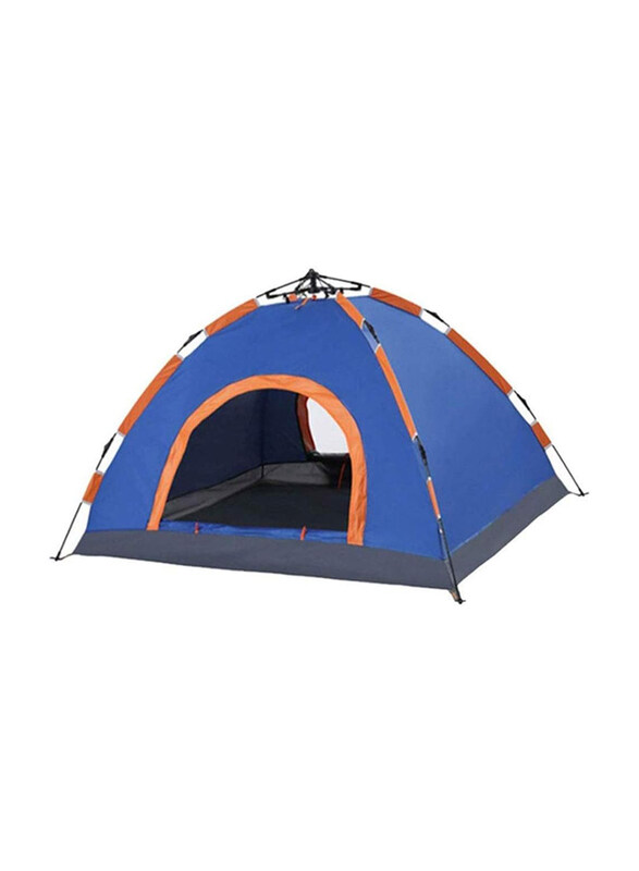 

Generic Waterproof Automatic Pop-Up Camping Tent, 2 Person, Blue