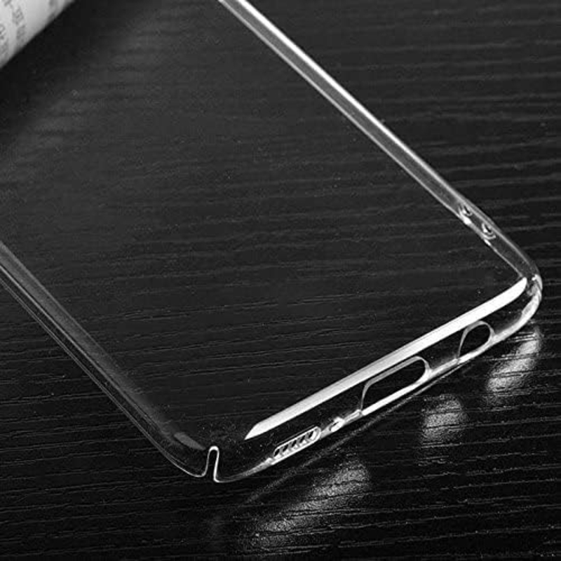 Samsung Galaxy S8 Plus Ultra Thin Clear Transparent Hard PC Back Mobile Phone Case Cover, Clear