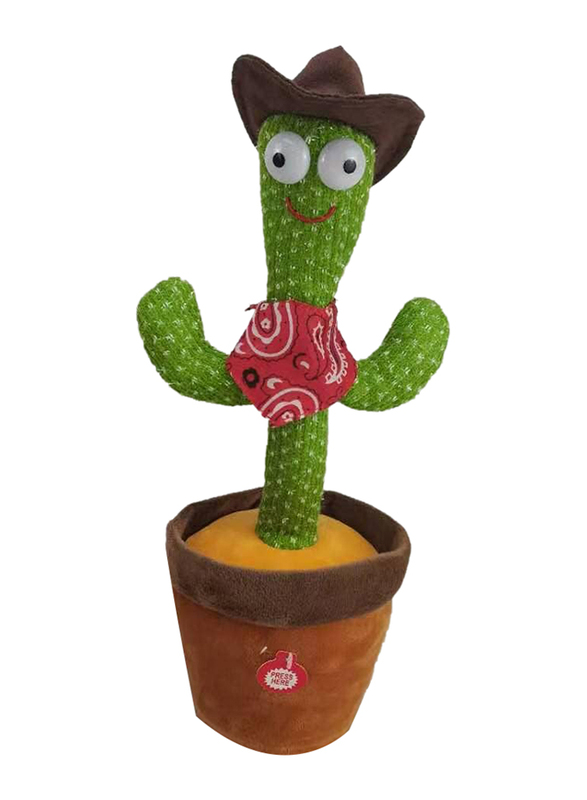 Dancing Cactus Learn to Speak and Shine Twist the Cactus Plush Toy, All Ages