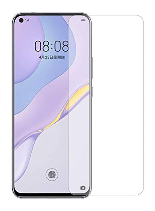 

Generic Huawei Nova 4 Tempered Film Curved 3d Full Screen Cover Silk Screen Protector, Clear