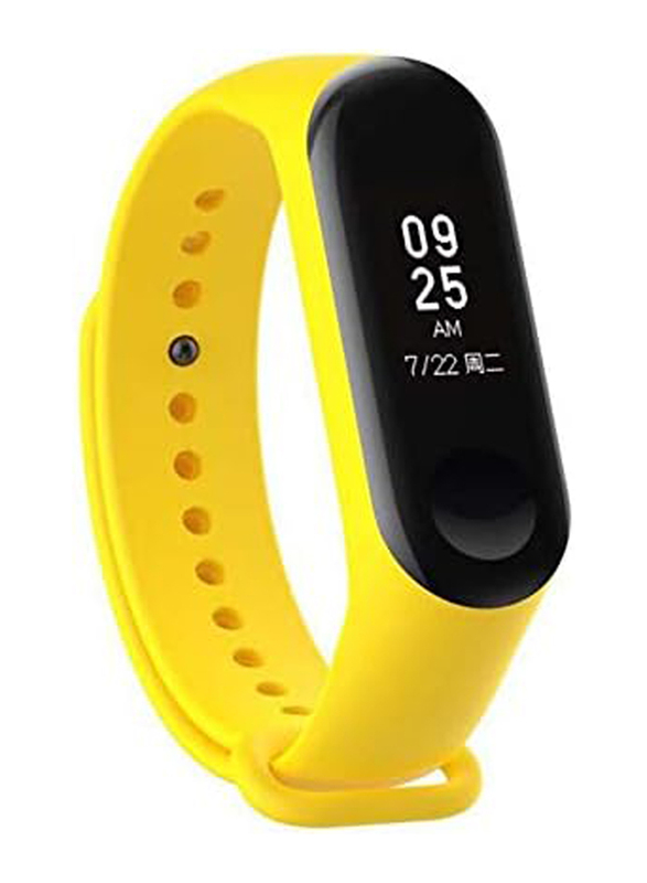 

Generic Sports Silicone Change Belt Replacement Strap For Xiaomi Mi Band 3, Yellow