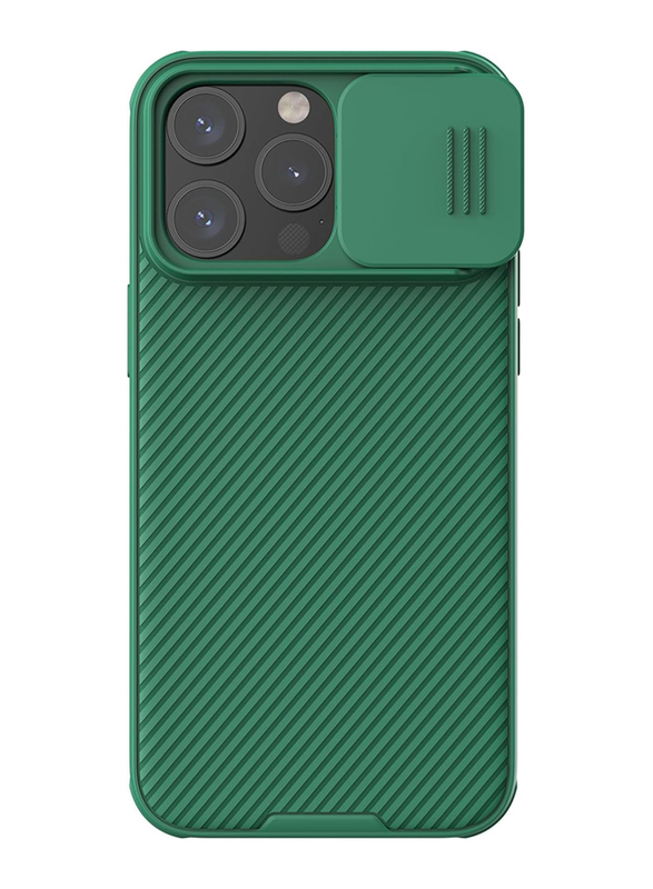 

Nillkin Apple iPhone 15 Pro Cam Shield Pro Series Designed Mobile Phone Case Cover, Deep Green