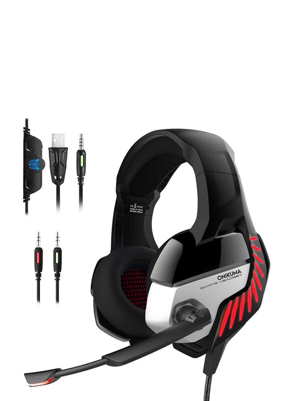 

Not Applicable Onikuma K5 Pro Noise Cancelling Over Ear Gaming Headset with Microphone, Black